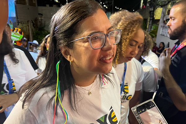 A vice-prefeita e secretária de Cultura e Turismo, Ana Paula Matos