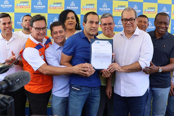Nesta sexta-feira (21), o prefeito Bruno Reis (União Brasil) autorizou o início imediato das obras