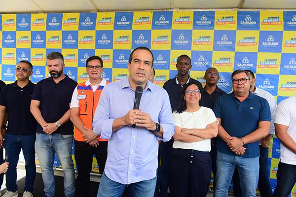 O prefeito Bruno Reis (União Brasil) O prefeito Bruno Reis (União Brasil)