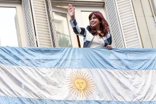  A ex-presidente da Argentina Cristina Kirchner