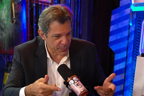 O ministro Fernando Haddad (Fazenda)