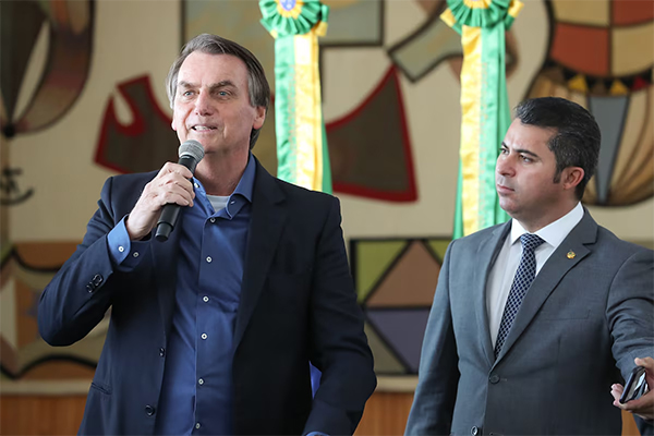 O ex-presidente Jair Bolsonaro e o senador Marcos Rogério (PL-RO) O ex-presidente Jair Bolsonaro e o senador Marcos Rogério (PL-RO)
