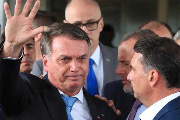 O ex-presidente Jair Bolsonaro (PL)