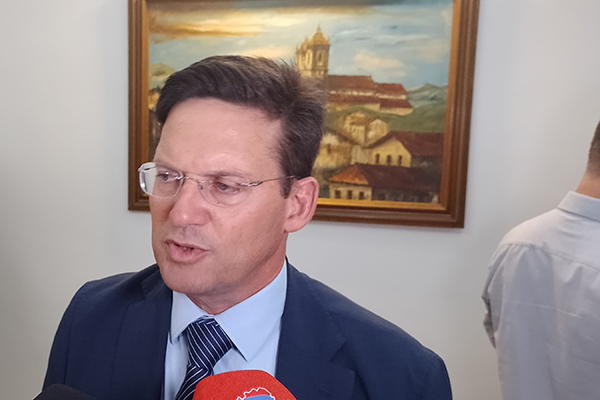 O presidente estadual do PL, ex-ministro João Roma