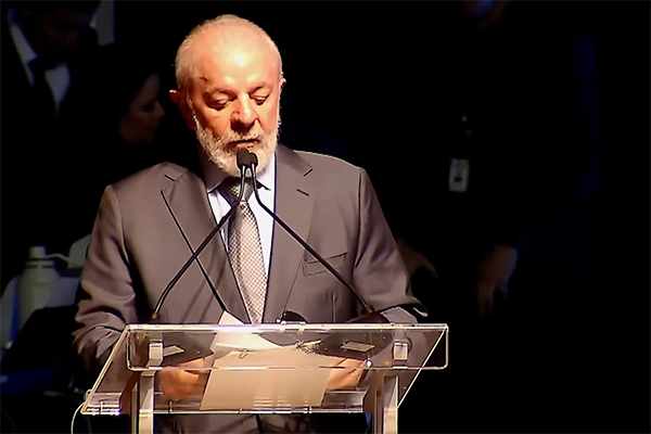 O presidente Luiz Inácio Lula da Silva (PT)