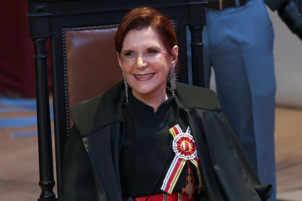 A presidente do Superior Tribunal Militar (STM), Maria Elizabeth Rocha