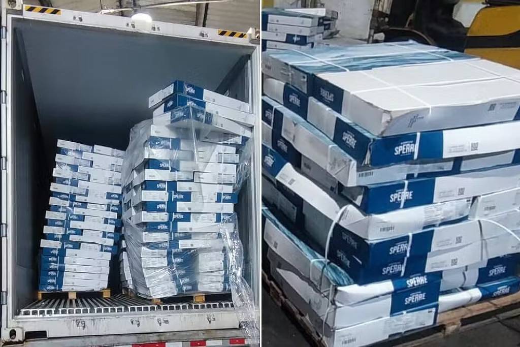 Quadrilha é presa por roubar carga de bacalhau avaliada em quase R$ 1,8 milhão