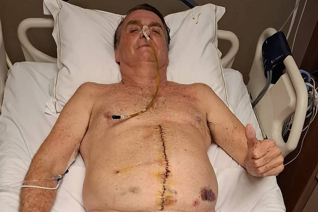 O ex-presidente Jair Bolsonaro