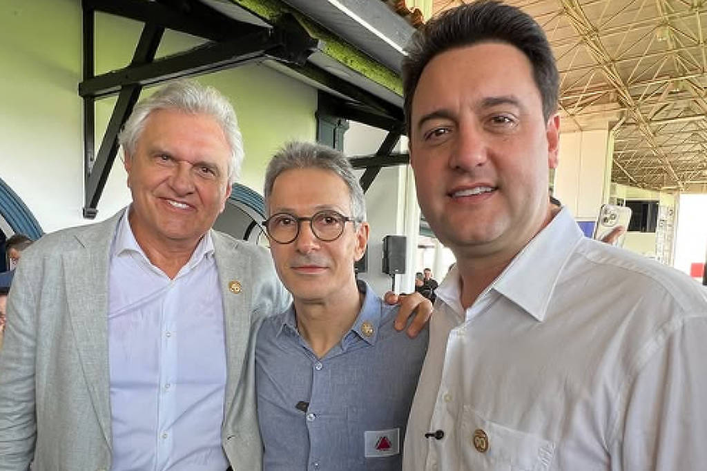 Cotados para 2026, Caiado, Zema e Ratinho Jr. disputam espólio de Bolsonaro em feiras agrícolas