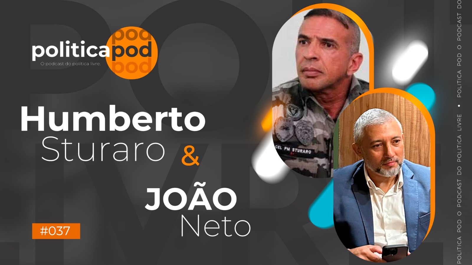 Imagem de Assista ao vivo agora o podcast com Coronel Sturaro e João Neto sobre segurança em Salvador Imagem de Assista ao vivo agora o podcast com Coronel Sturaro e João Neto sobre segurança em Salvador
