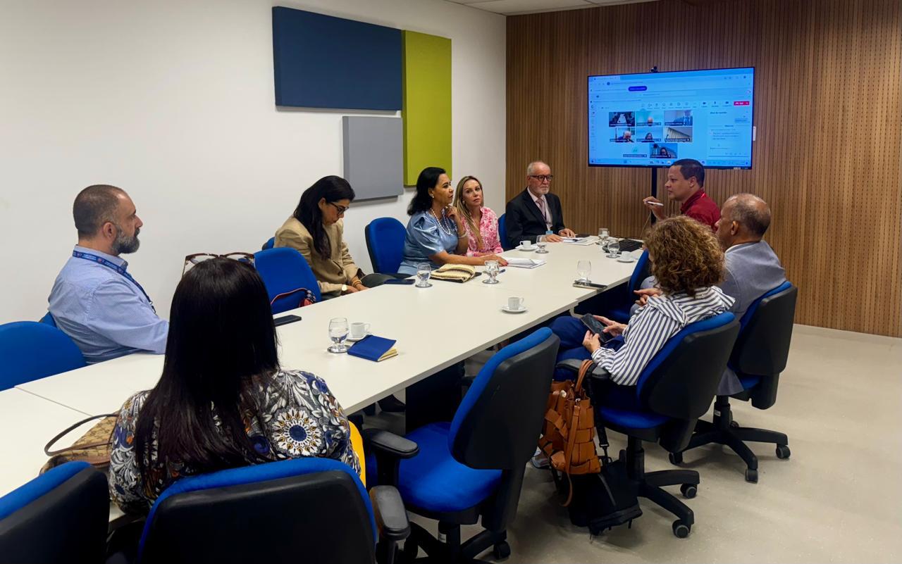 A presidente do Núcleo, desembargadora Maria de Fátima Silva Carvalho, conduziu os trabalhos