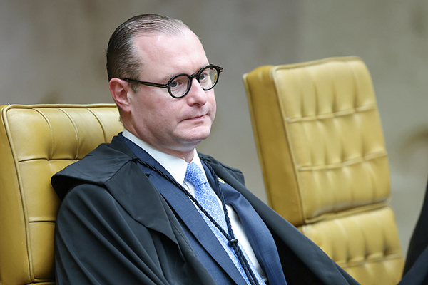 O ministro Cristiano Zanin, do STF (Supremo Tribunal Federal)