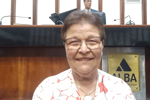 A nova 1ª vice-presidente da Assembleia Legislativa da Bahia, deputada Fátima Nunes A nova 1ª vice-presidente da Assembleia Legislativa da Bahia, deputada Fátima Nunes