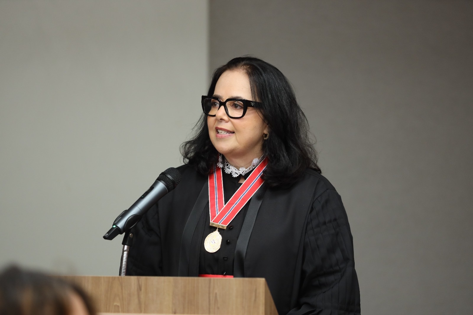 Cláudia Lula Xavier Garcia foi promovida na tarde desta segunda-feira