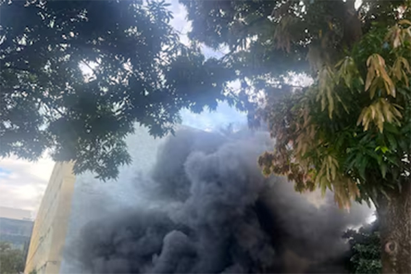 Incêndio atinge anexo do Ministério da Educação em Brasília