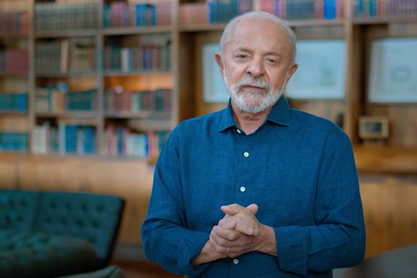 O presidente Lula (PT)