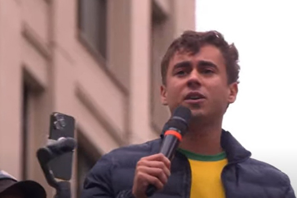 Deputado federal Nikolas Ferreira (PL-MG)