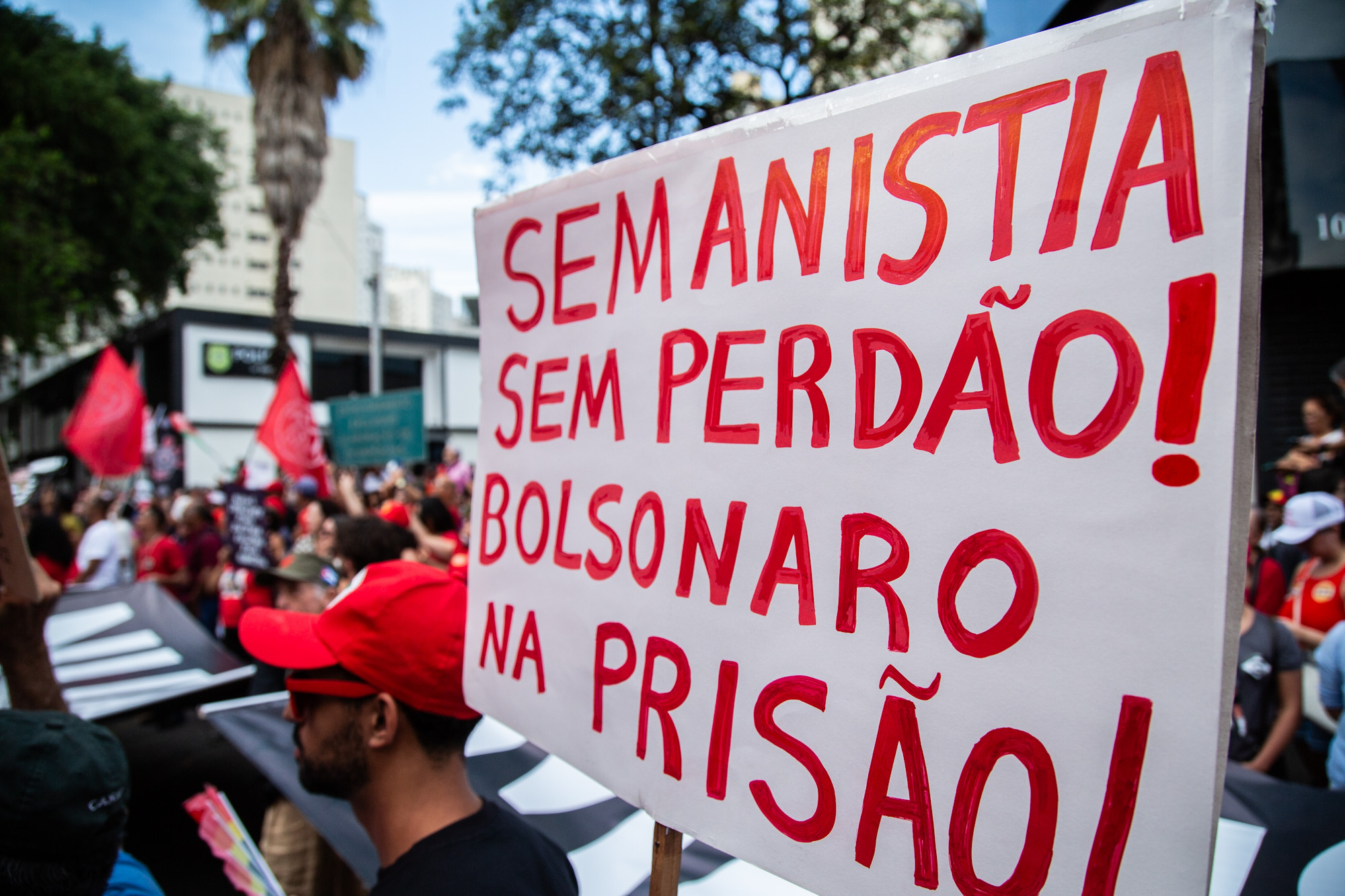 Manifestação anterior na Avenida Paulista Manifestação anterior na Avenida Paulista