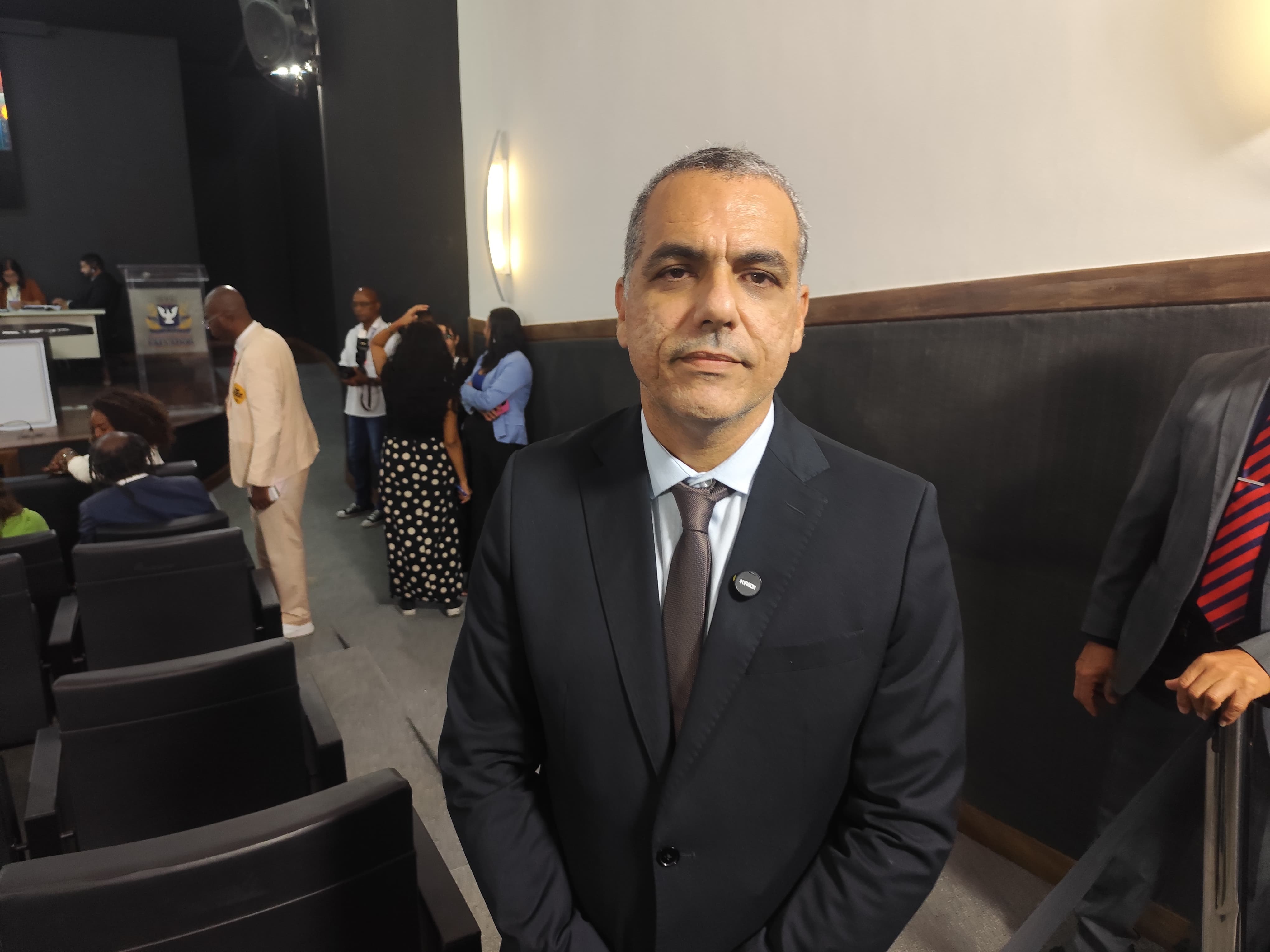 O vereador César Leite (PL)