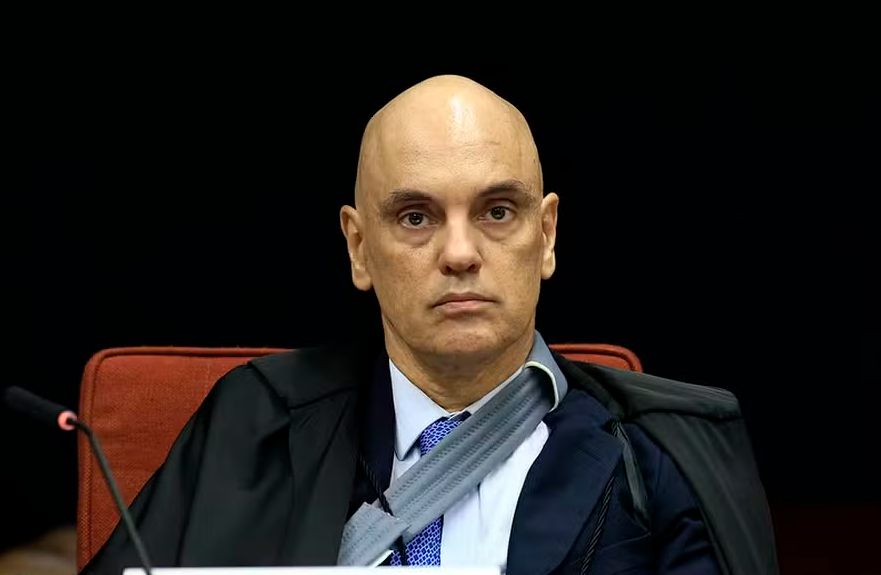 O ministro Alexandre de Moraes, durante sessão da Primeira Turma do STF O ministro Alexandre de Moraes, durante sessão da Primeira Turma do STF
