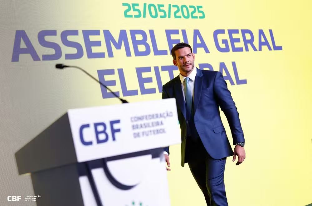 Samir Xaud é o novo presidente da CBF