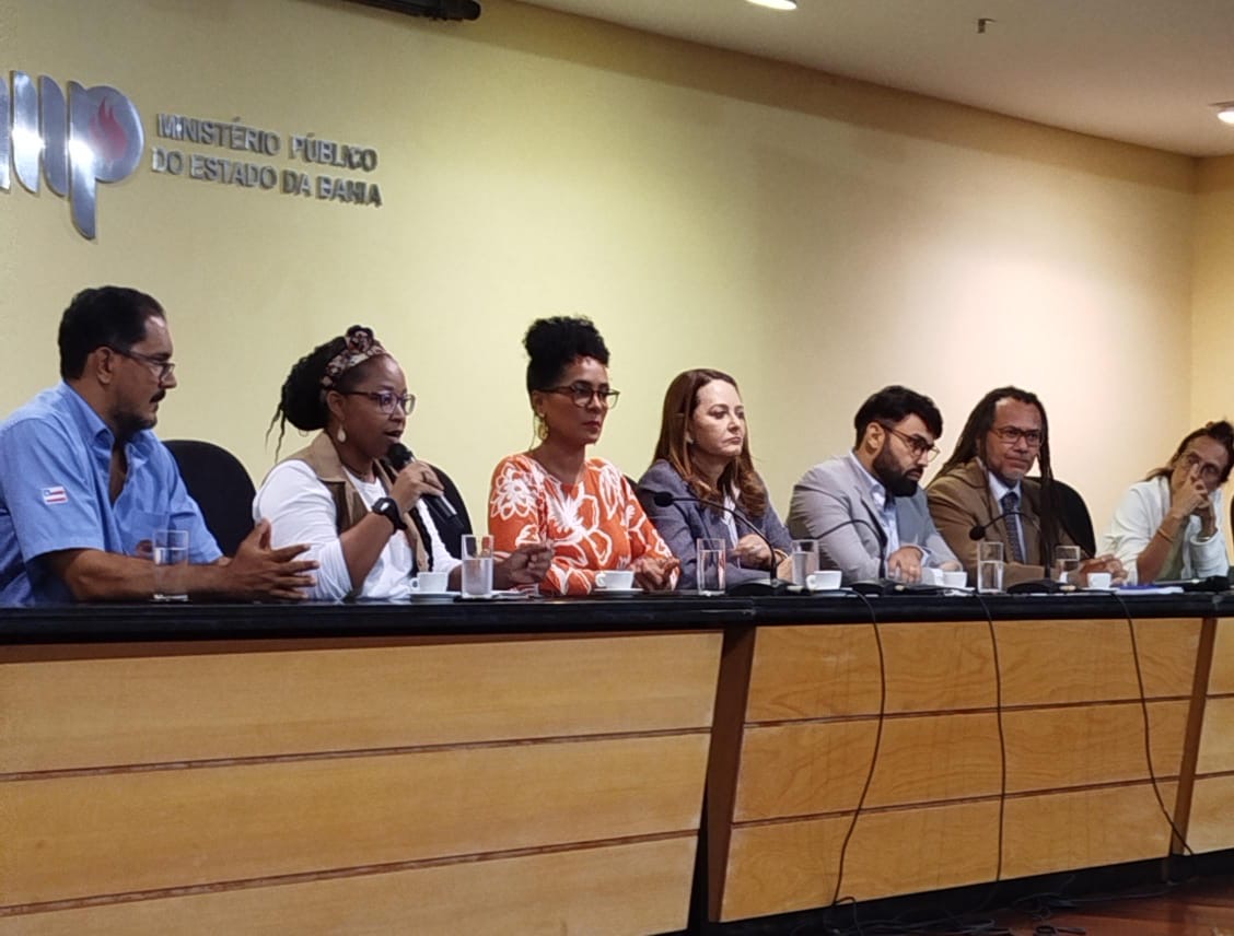 Coletiva no Ministério Público da Bahia Coletiva no Ministério Público da Bahia