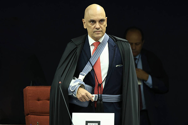 O ministro Alexandre de Moraes, do STF (Supremo Tribunal Federal) O ministro Alexandre de Moraes, do STF (Supremo Tribunal Federal)