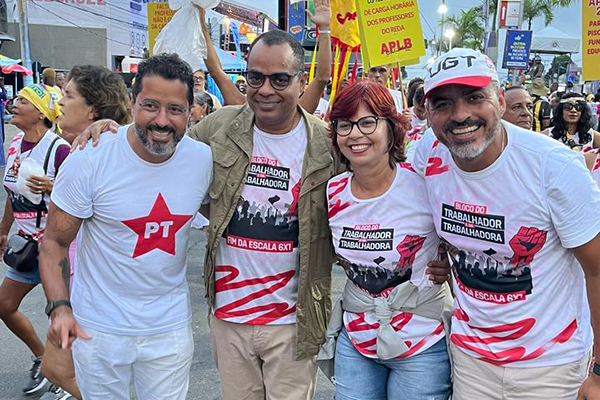 Deyvid Bacelar, Magno Lavigne, Leninha Valente e Marcelo Carvalho