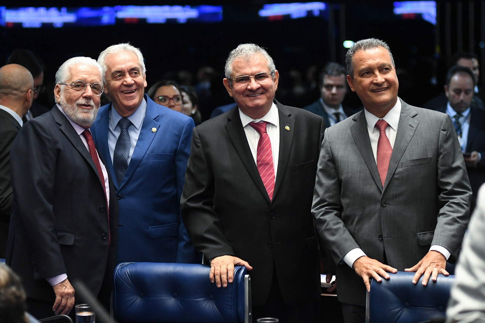 Jaques Wagner, Otto Alencar, Ângelo Coronel e Rui Costa