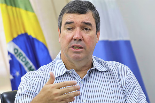 Eduardo Riedel, governador do Mato Grosso do Sul Eduardo Riedel, governador do Mato Grosso do Sul