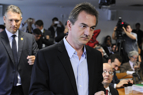 O empresário Joesley Batista, um dos donos da gigante de carnes JBS, foi recebido pelo presidente dos Estados Unidos, Donald Trump