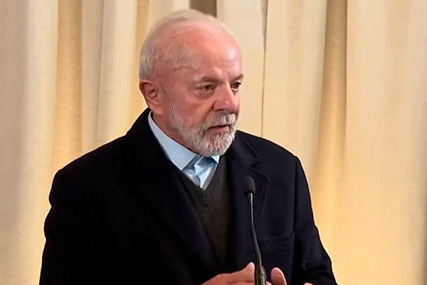 O presidente Lula (PT)