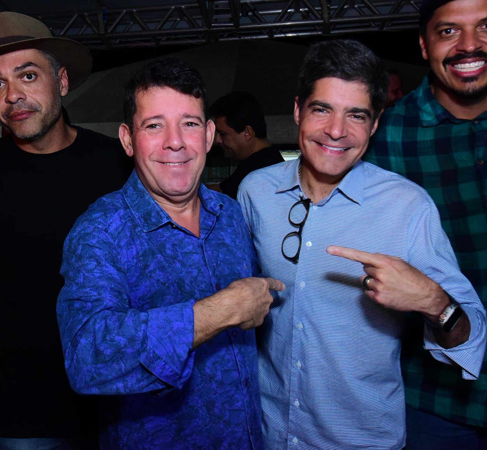 Ex-prefeito Carlos Germano e ACM Neto Ex-prefeito Carlos Germano e ACM Neto