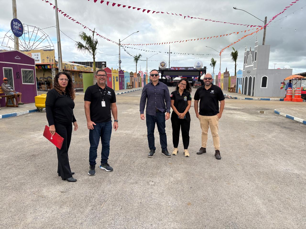 O local foi novamente inspecionado pela equipe técnica do MPBA neste sábado