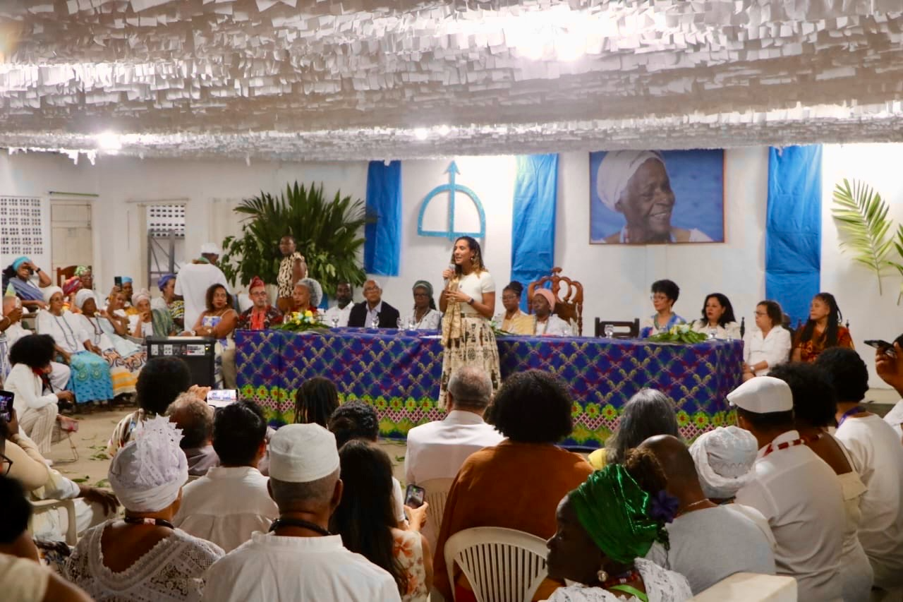 A homenagem póstuma integrou as comemorações dos 100 anos da ialorixá