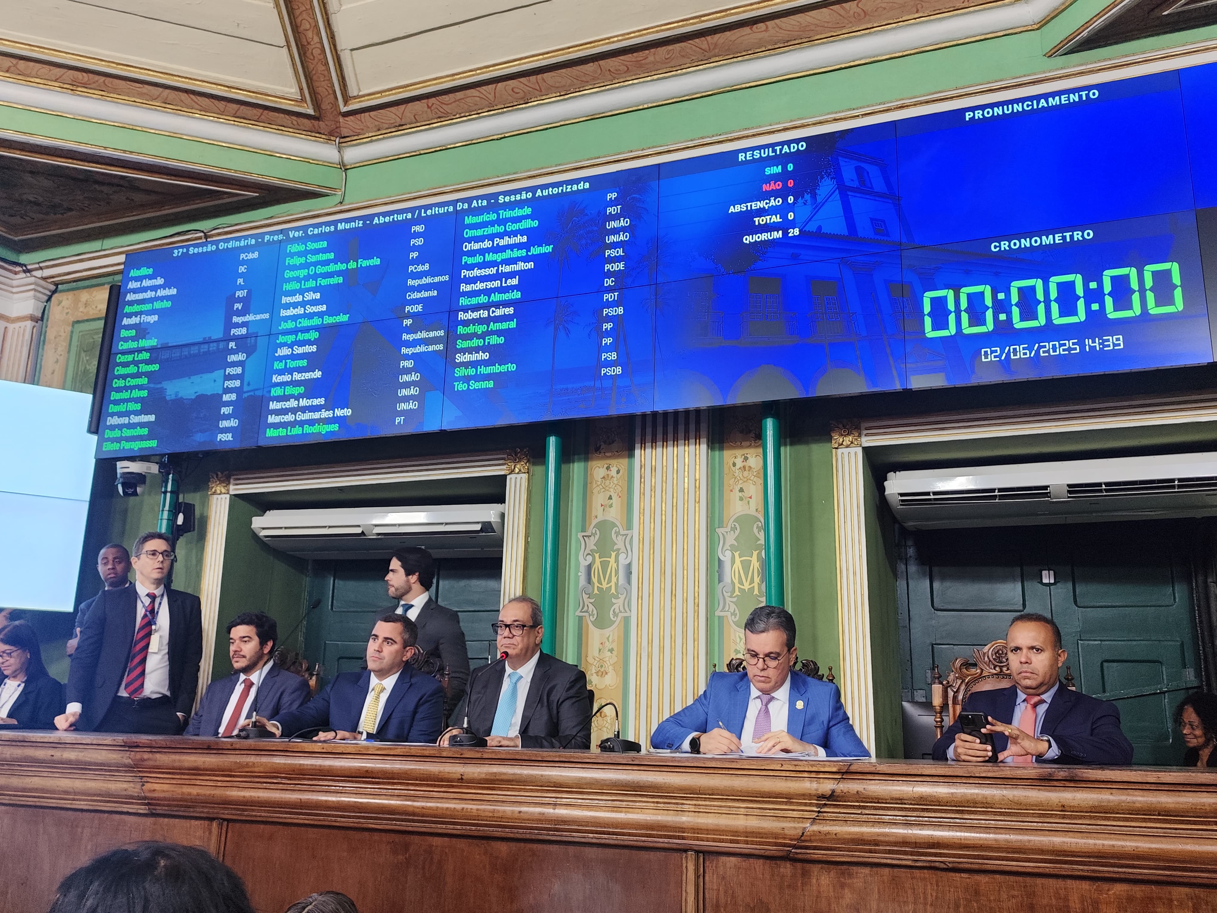 Retomada dos trabalhos legislativos na Câmara Municipal de Salvador Retomada dos trabalhos legislativos na Câmara Municipal de Salvador