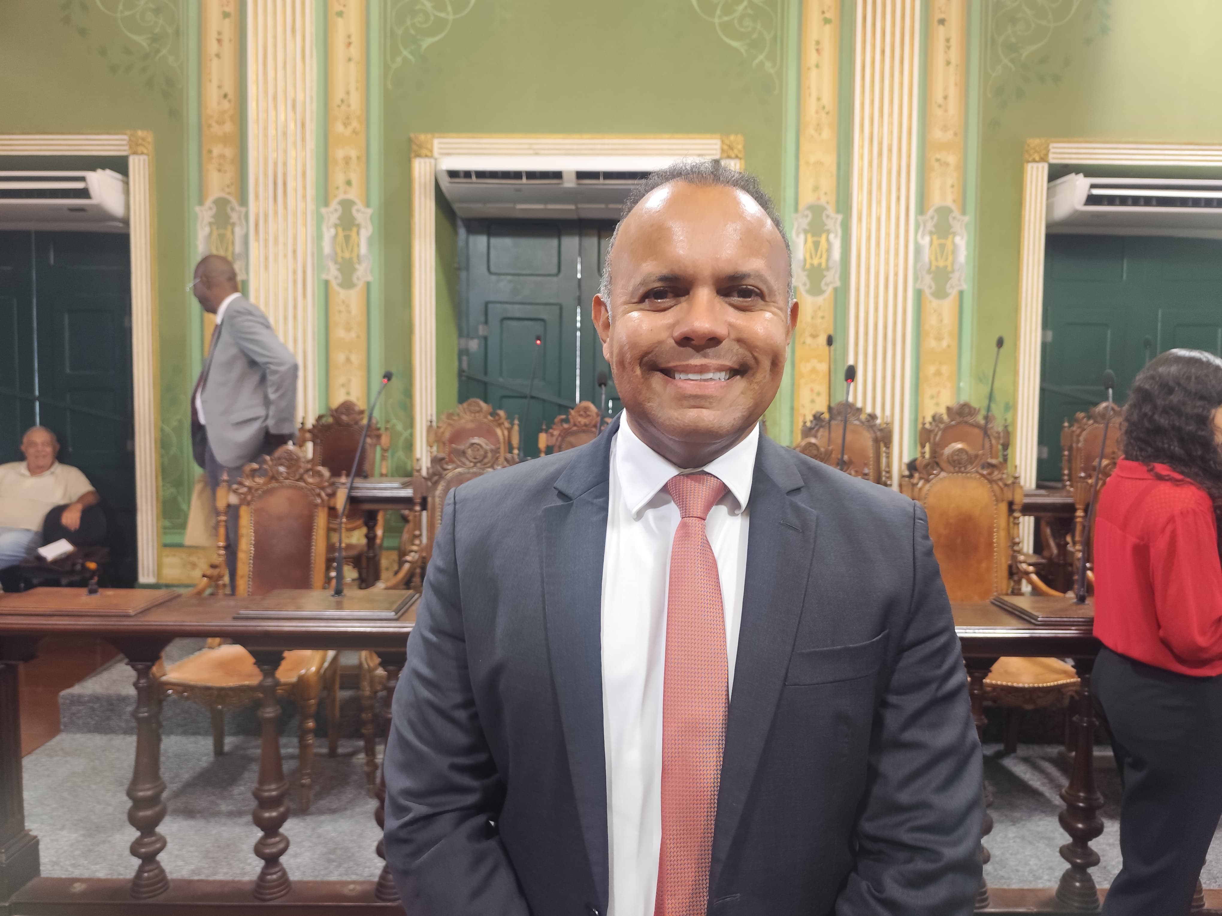 Kiki Bispo, líder do governo na Câmara Municipal de Salvador (CMS) Kiki Bispo, líder do governo na Câmara Municipal de Salvador (CMS)