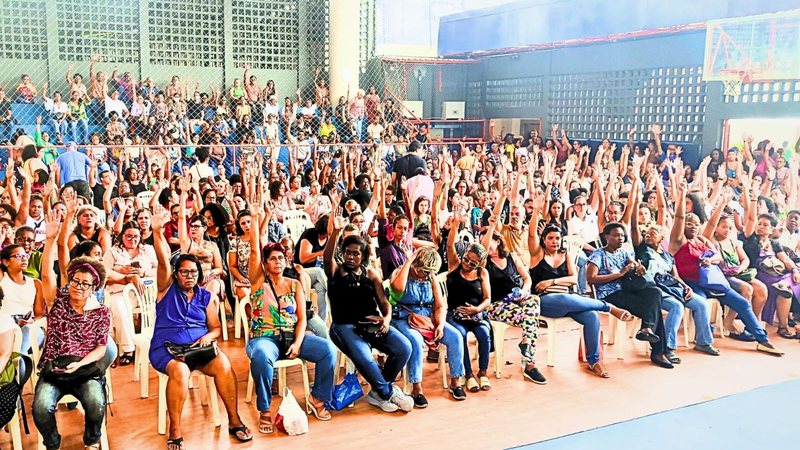 Assembleia dos servidores municipais de Salvador