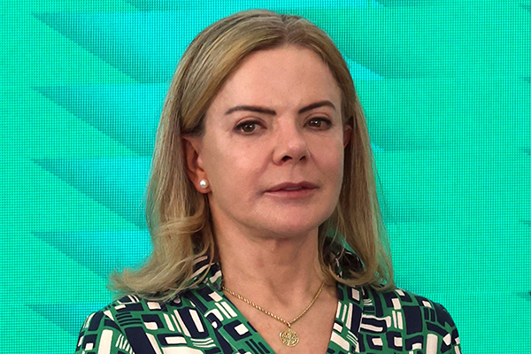 Ministra da Secretaria de Relações Institucionais, Gleisi Hoffmann Ministra da Secretaria de Relações Institucionais, Gleisi Hoffmann