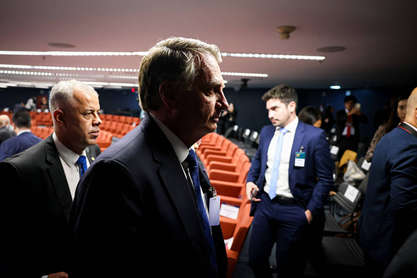 O ex-presidente Jair Bolsonaro O ex-presidente Jair Bolsonaro