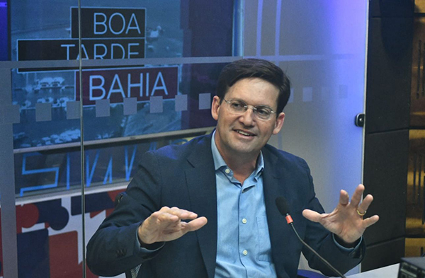 O presidente do PL na Bahia, João Roma