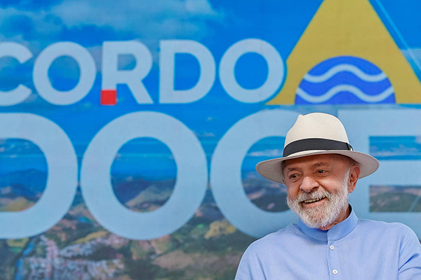 O presidente Lula
