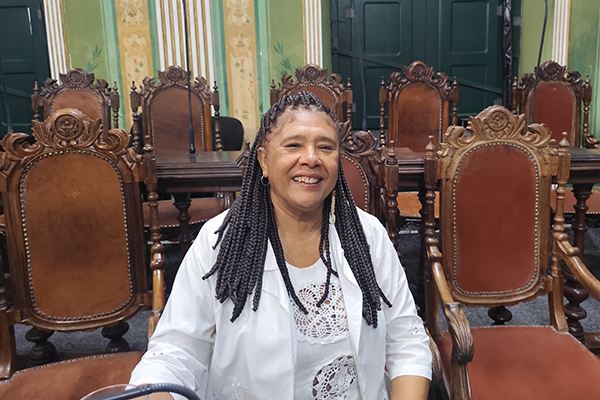 A vereadora de Salvador, Marta Rodrigues (PT) A vereadora de Salvador, Marta Rodrigues (PT)