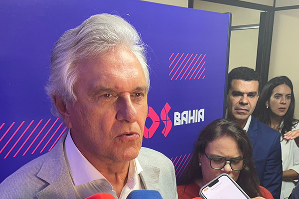 O governador de Goiás e possível candidato à Presidência, Ronaldo Caiado (União Brasil)