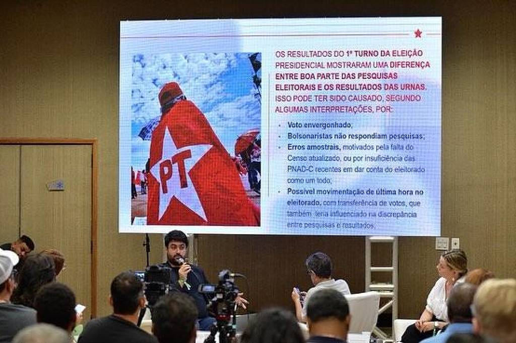 Encontro do PT realizado durante as eleições de 2024 Encontro do PT realizado durante as eleições de 2024
