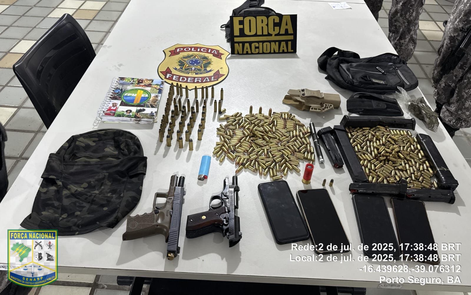 O caso foi encaminhado à Polícia Federal