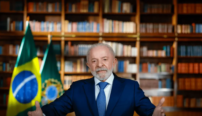 O presidente Lula O presidente Lula