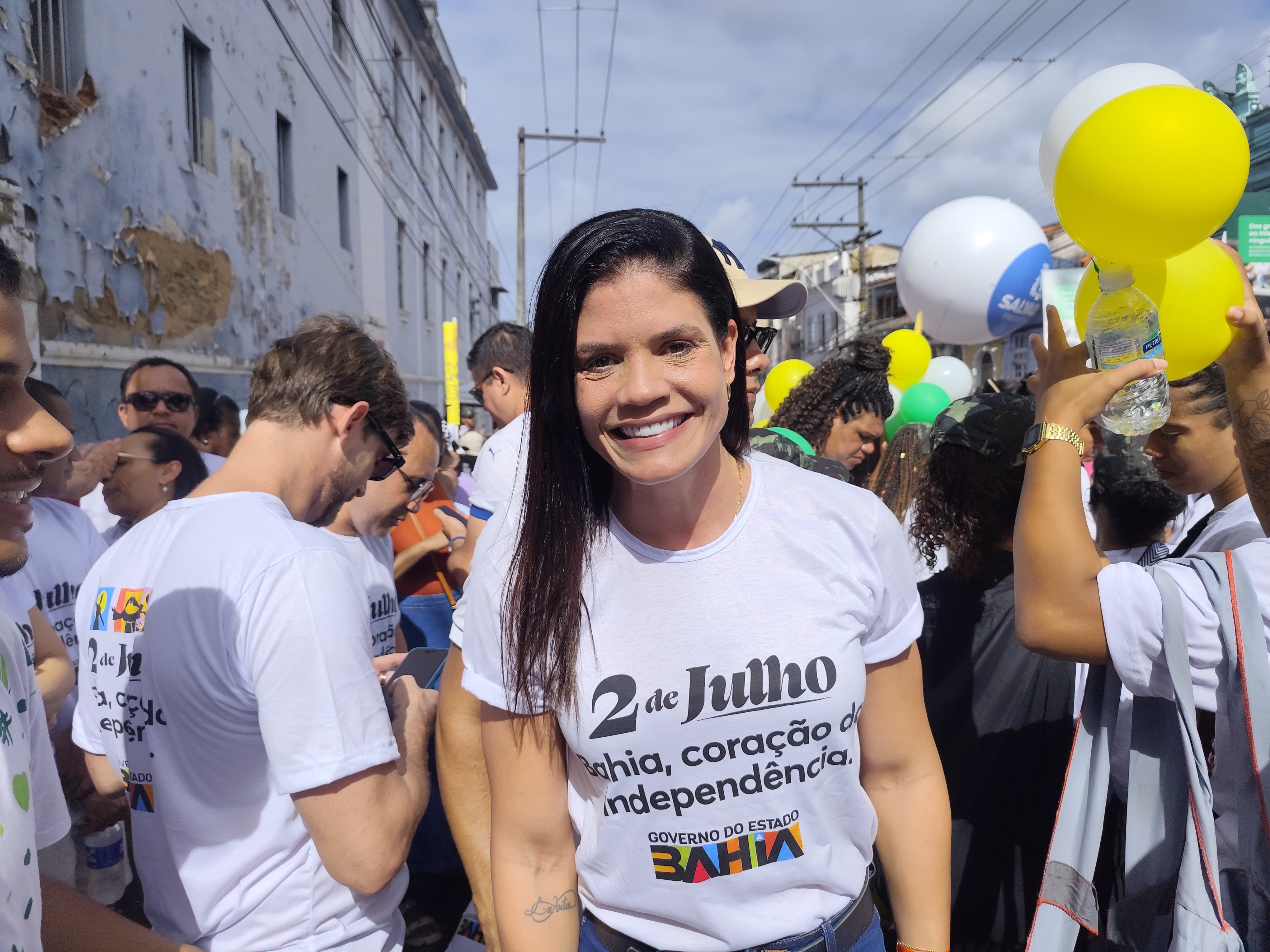 Larissa Moraes exalta presença de Lula na Bahia