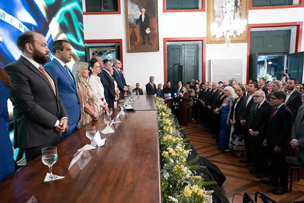 Solenidade de posse da empresária Isabela Suarez como nova presidente da Associação Comercial da Bahia (ACB)