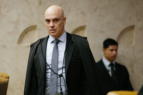 O ministro Alexandre de Moraes, do STF (Supremo Tribunal Federal)